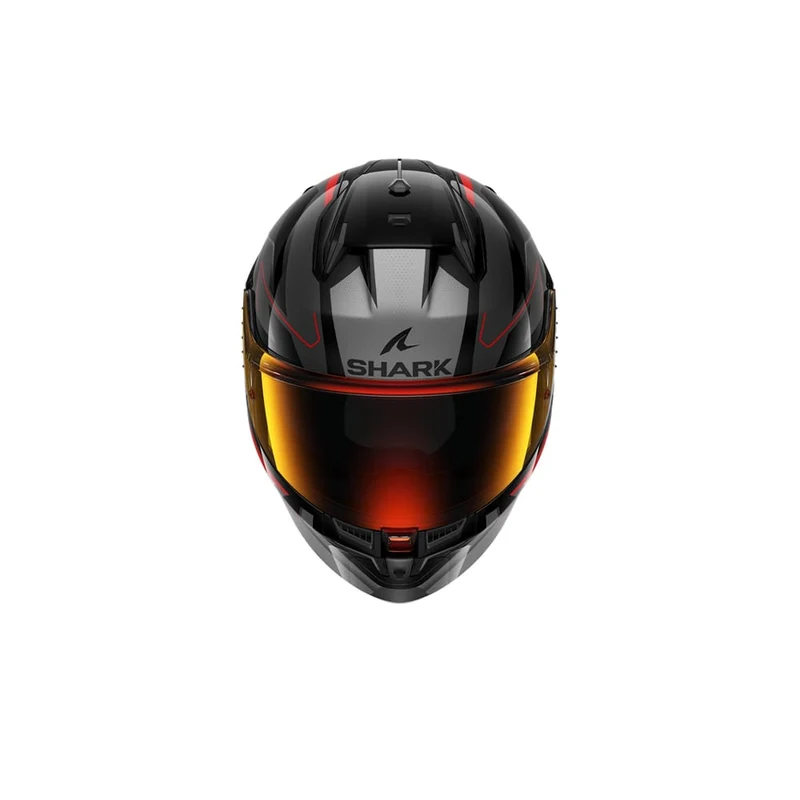 SHARK D-SKWAL 3 Sizler integral moto Casco Negro Antracita Rojo