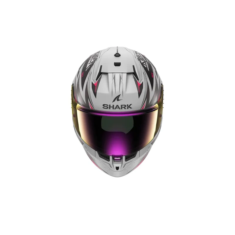 SHARK D SKWAL 3 Blast plata violeta negro Casco integral
