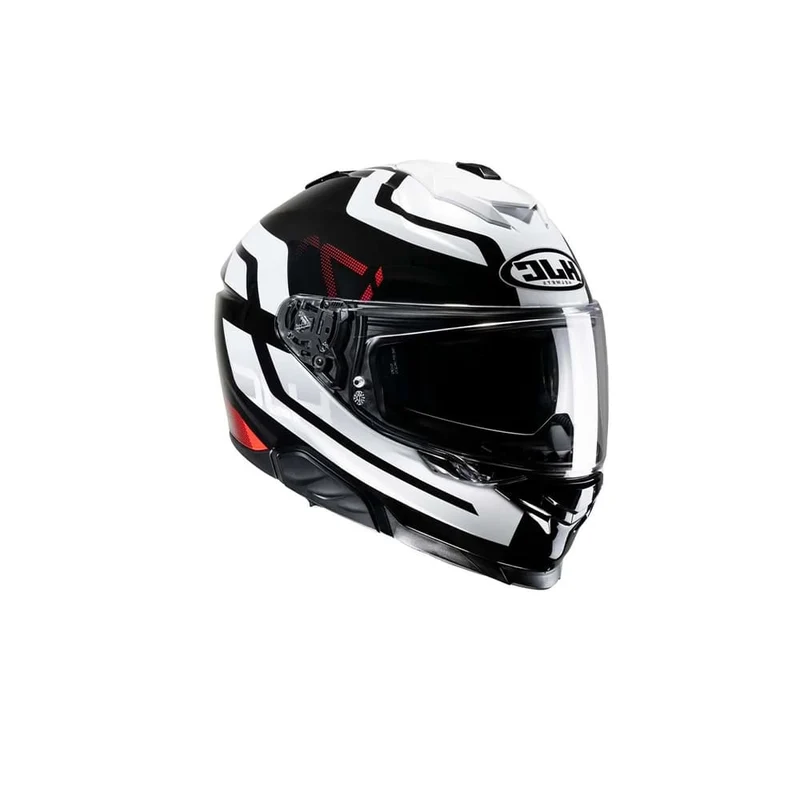 HJC I71 ENTA MC1 Moto Racing Casco Integral Blanco Negro