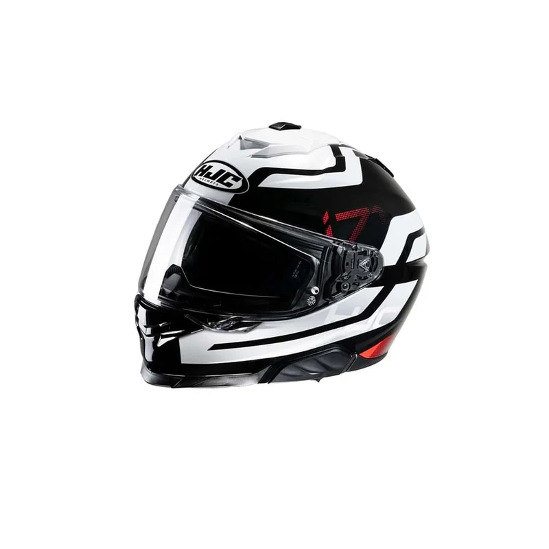 HJC I71 ENTA MC1 Moto Racing Casco Integral Blanco Negro
