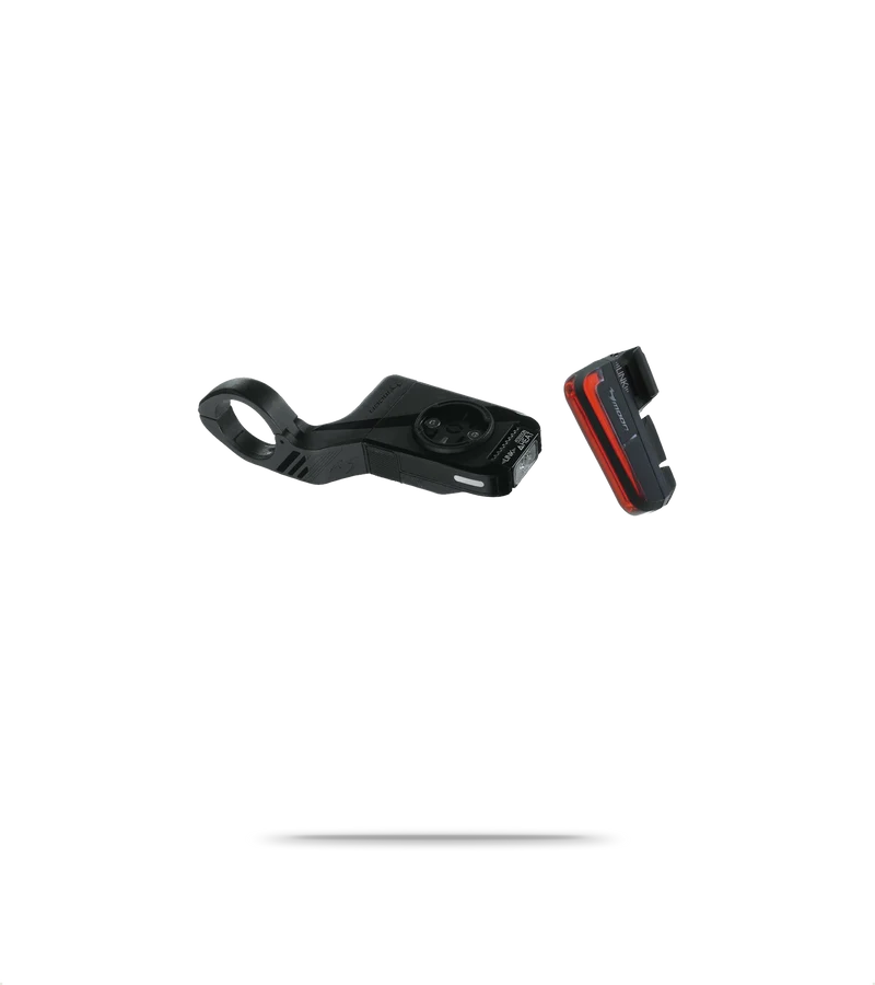 MX GPS Bar Mount Front Light and Cerberus Rear Light Set