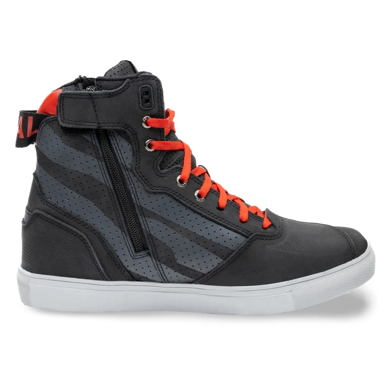 REBEL HORN VANDAL MAN BOOT NEGRO/ROJO
