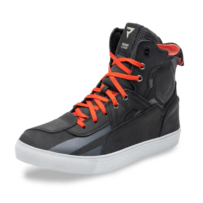 REBEL HORN VANDAL MAN BOOT NEGRO/ROJO