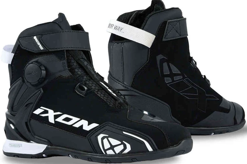IXON BULL 2 WP HOMBRE BOTAS CARRERA BLANCO NEGRO