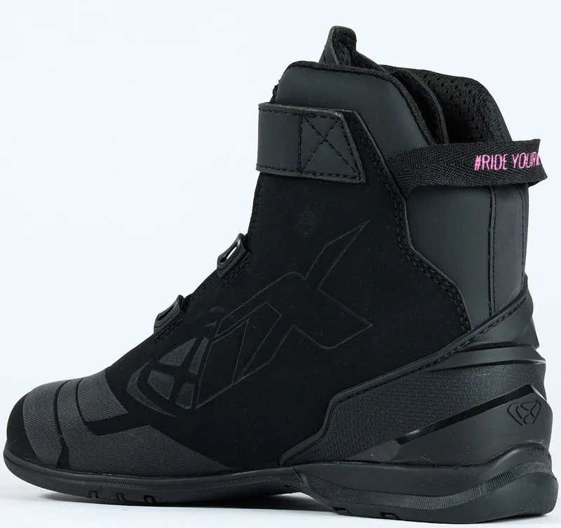IXON BULL 2 WP mujer equitación moto Botas negro fucsia