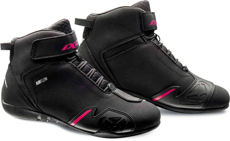IXON GAMBLER MUJER MONTAR Cómodas BOTAS Negro Fucsia