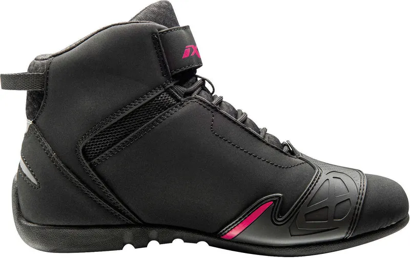 IXON GAMBLER MUJER MONTAR Cómodas BOTAS Negro Fucsia
