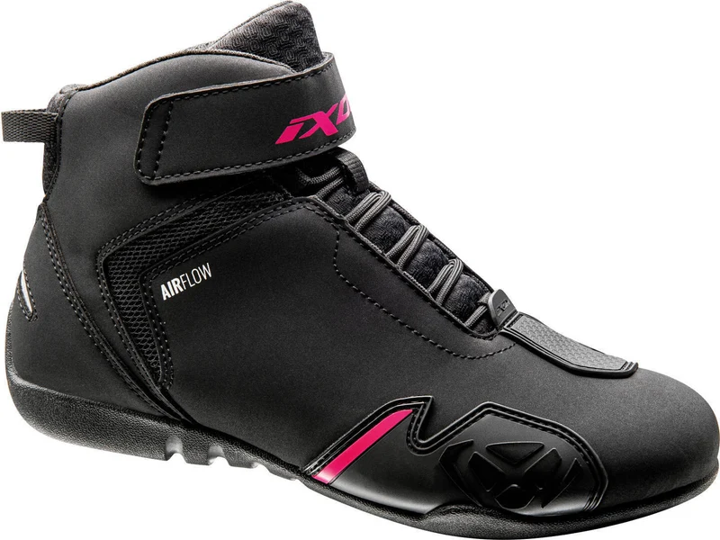 IXON GAMBLER MUJER MONTAR Cómodas BOTAS Negro Fucsia