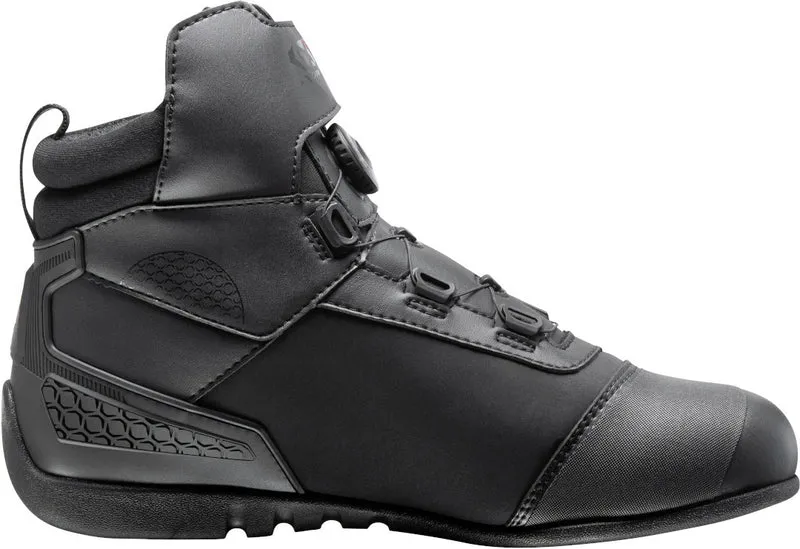 IXON RANKER WP MUJER LIGERAS BOTAS NEGRO BLANCO FUCSIA