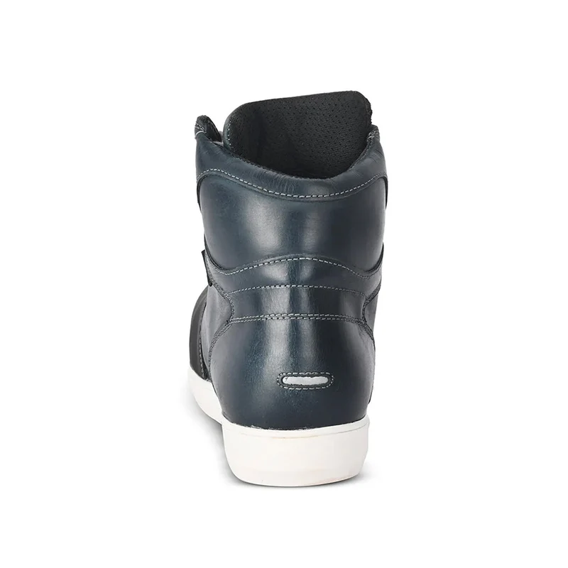 BELA BAIKA SNEAKER BOTAS DE MOTO PIEL AZUL