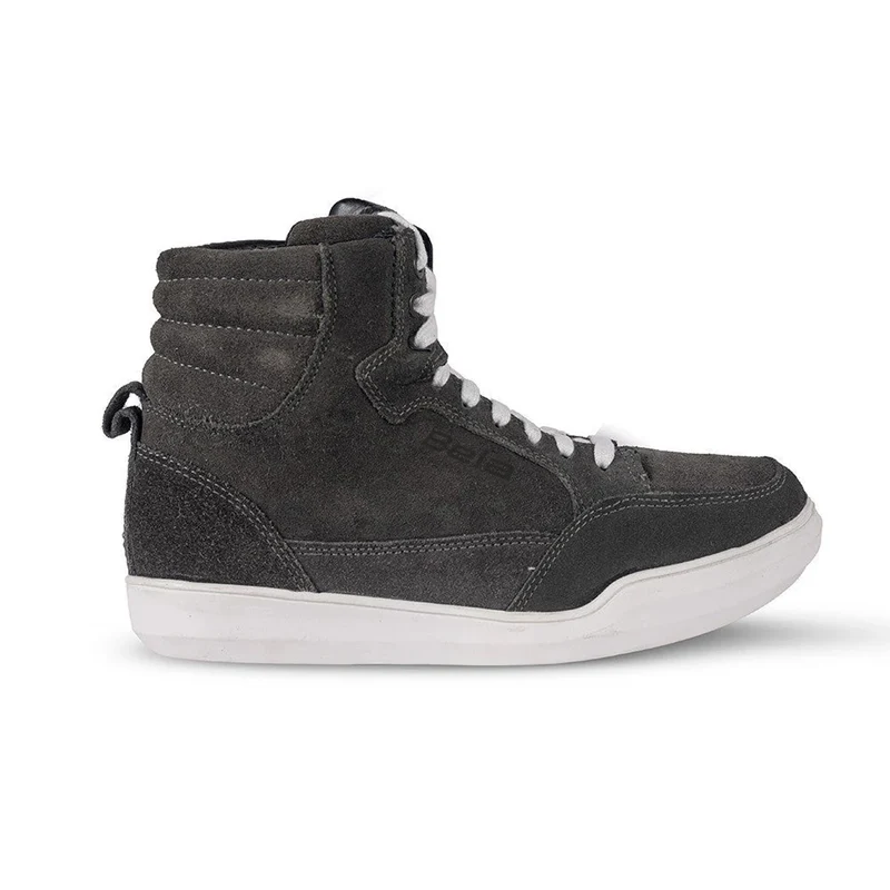 BELA MOOD SNEAKER BOTAS DE MOTO PIEL GRIS