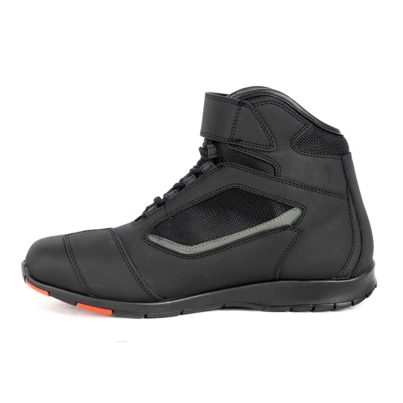 R-TECH ROAD STAR PIEL BOTAS DE MOTO NEGRO