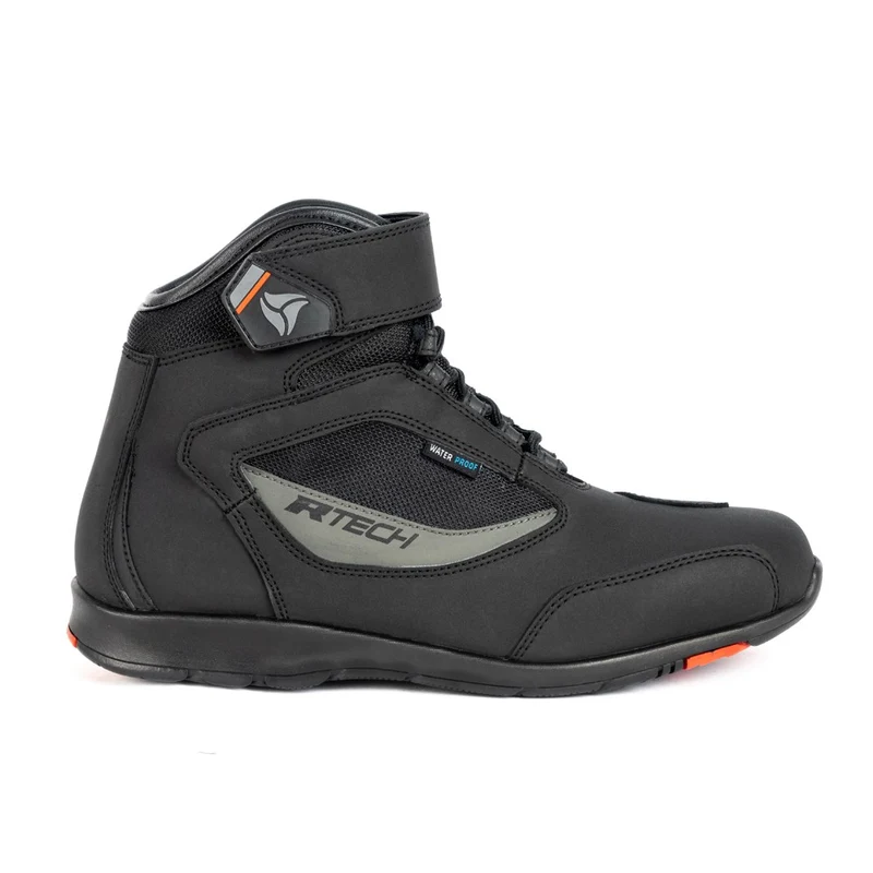 R-TECH ROAD STAR PIEL BOTAS DE MOTO NEGRO