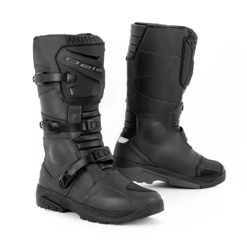 BELA BELIZE WP ADVENTURE LONG BOTAS DE MOTO PIEL NEGRO
