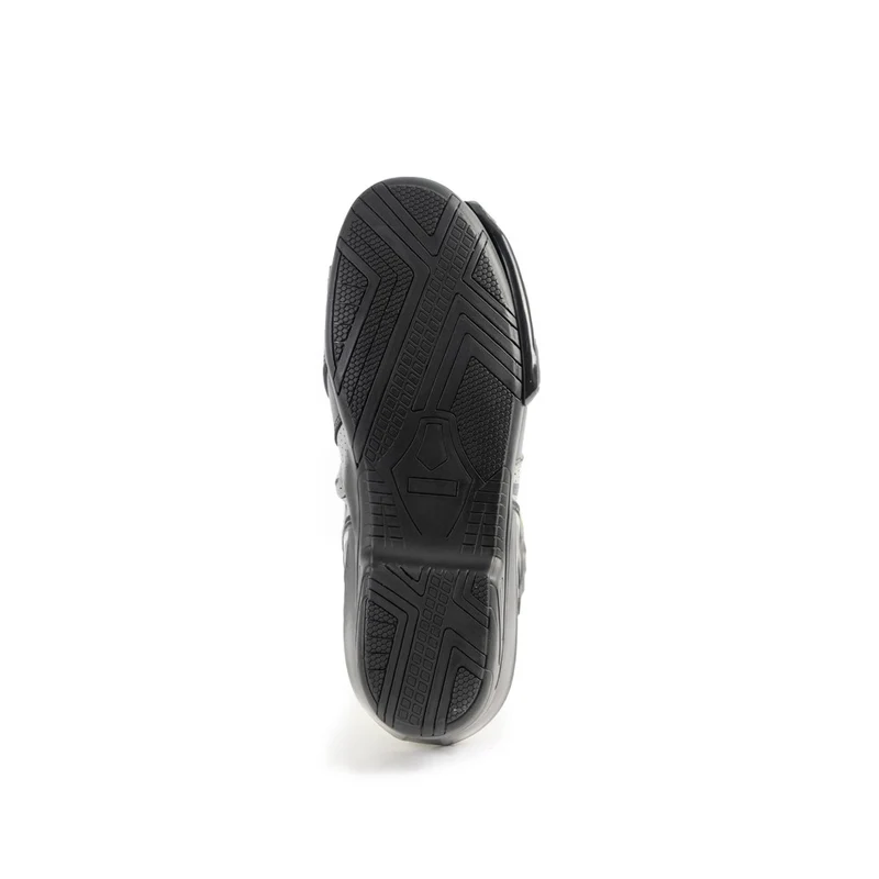 R-TECH PERFORMER PIEL BOTAS DE MOTO HOMBRE NEGRO ROJO FLUOR
