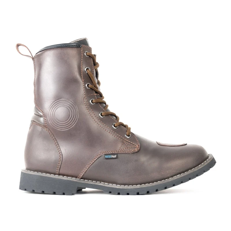 R-TECH MOTEQ WP PIEL BOTAS DE MOTO HOMBRE MARRÓN