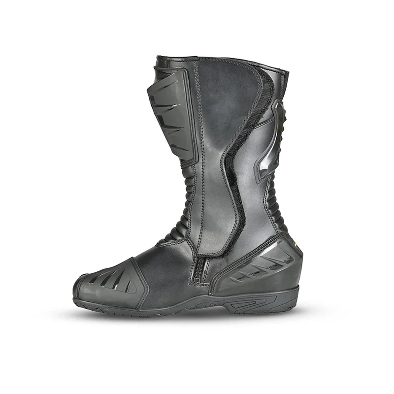BELA MASTER MAN BOTAS DE MOTO PIEL NEGRO AMARILLO FLUOR