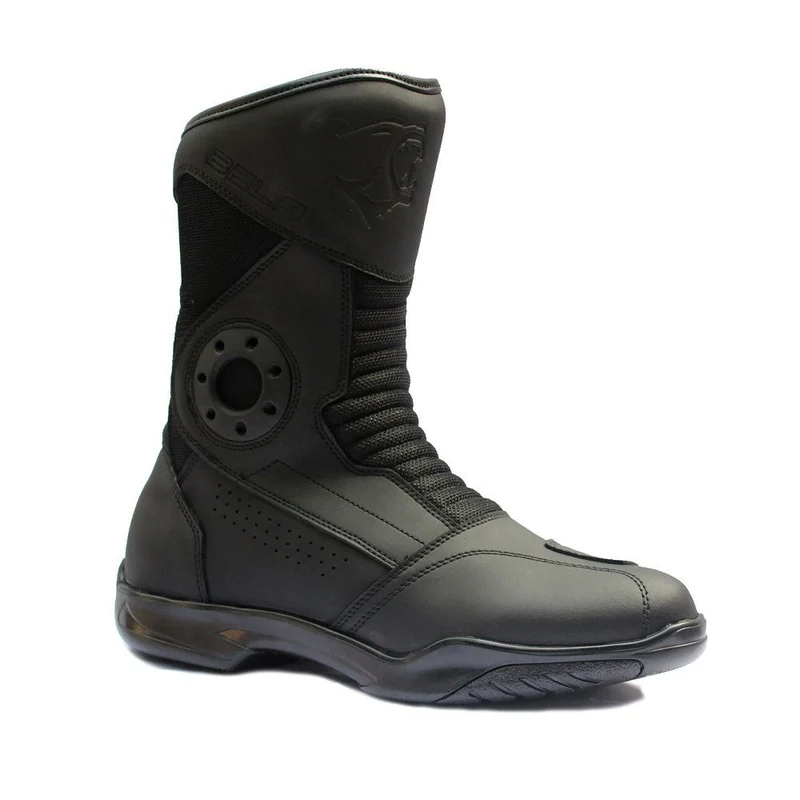 BELA PRIME LONG MAN BOTAS DE MOTO PIEL NEGRO