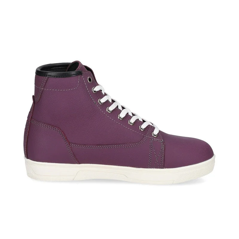 BELA VOLCAN LADY BOTAS DE MOTO PIEL NEGRO FUCSIA