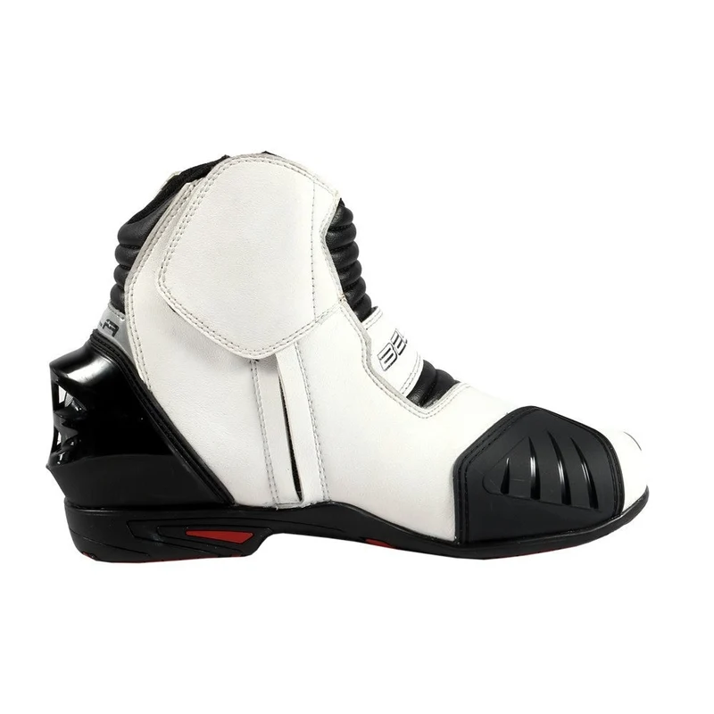 BELA FASTER BOTAS DE MOTO PIEL BLANCO VERDE