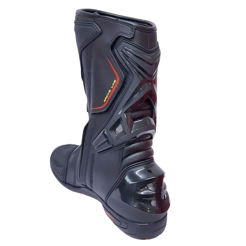 R-TECH TORNADO WP PIEL BOTAS DE MOTO NEGRO