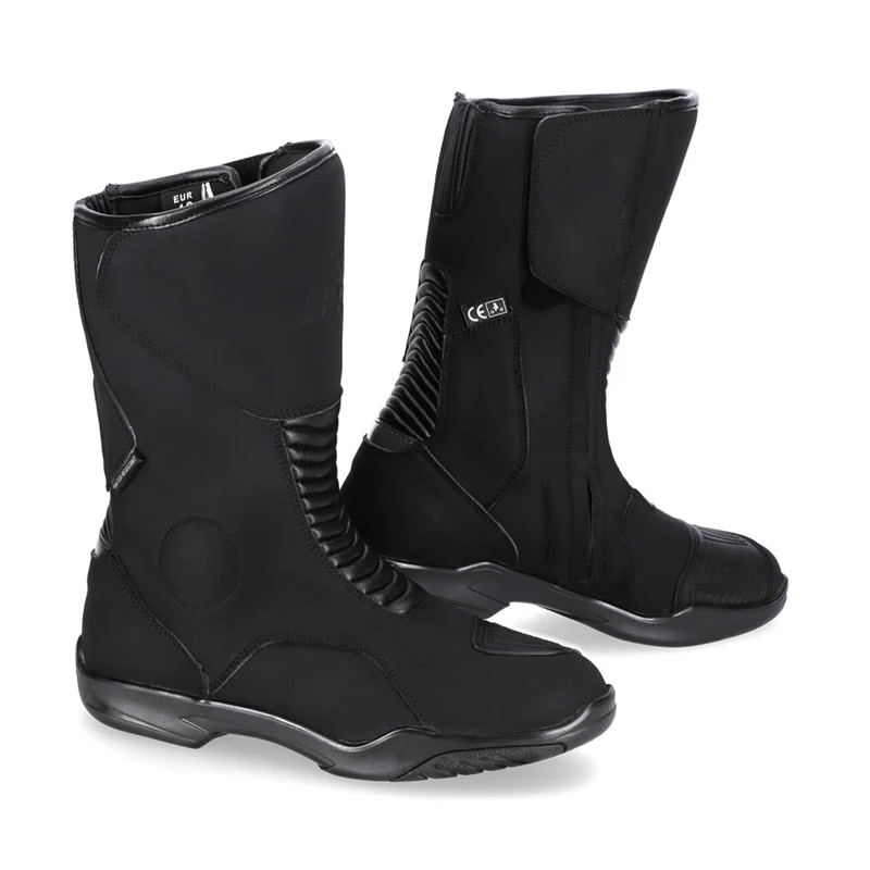 BELA EXPLORER WP BOTAS DE MOTO PIEL NEGRO