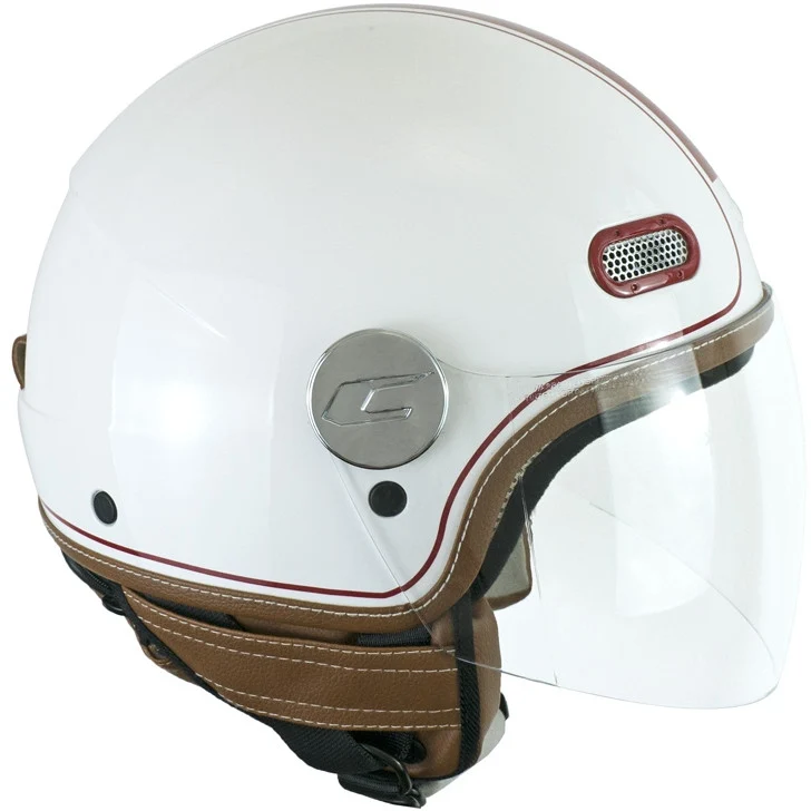 CGM -191V PIX VINTAGE JET CASCO Bianco Bordeaux sagomata