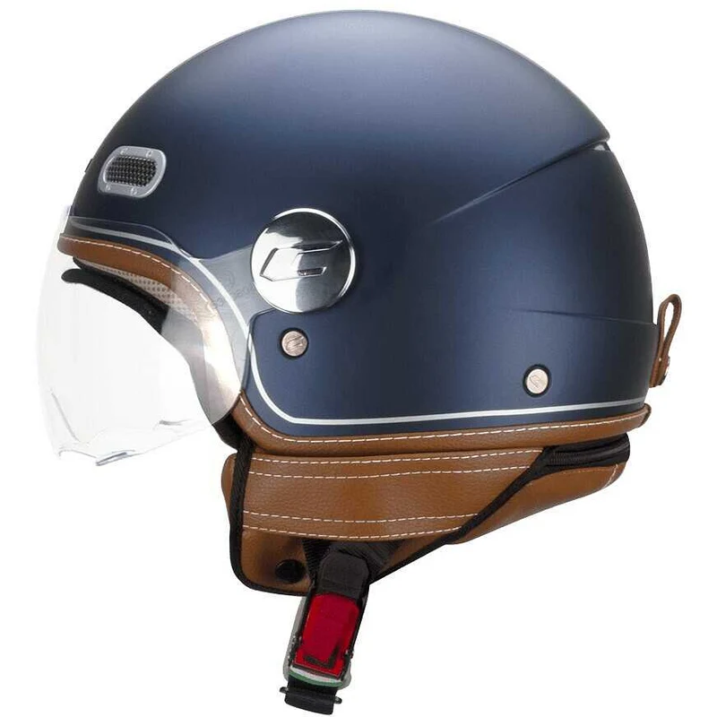 CGM 191V PIX VINTAGE JET CASCO Blu Argento satinato sagomata