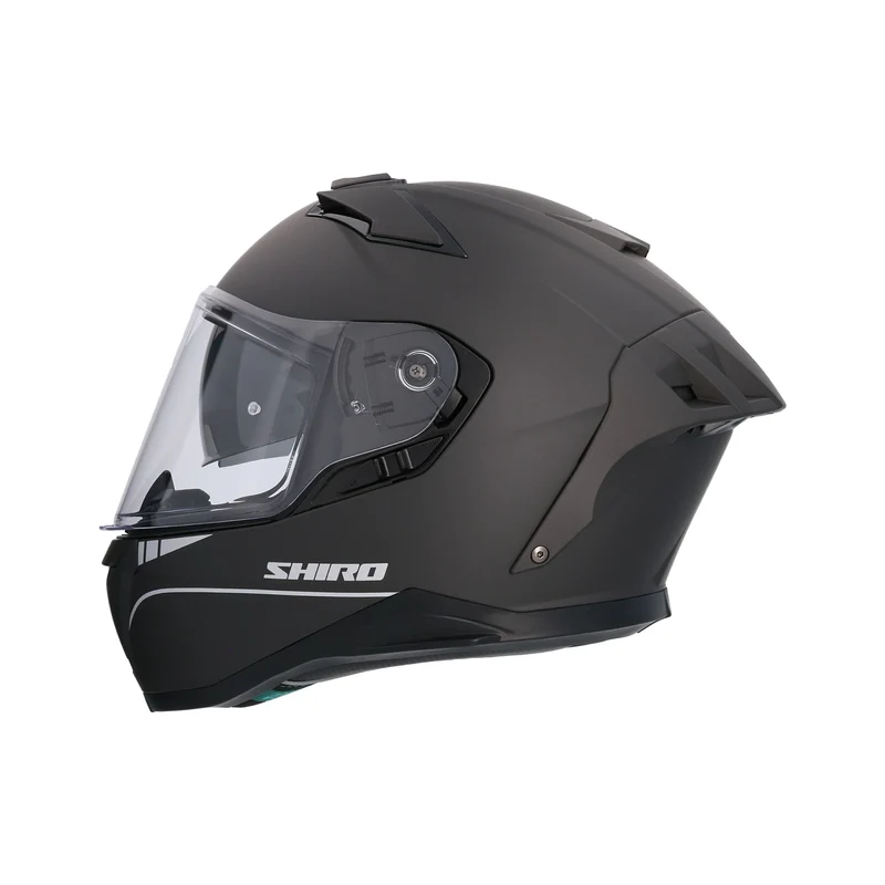SHIRO CASCO FF939 ALPHA MONOCOLOR GRAFITO MATE