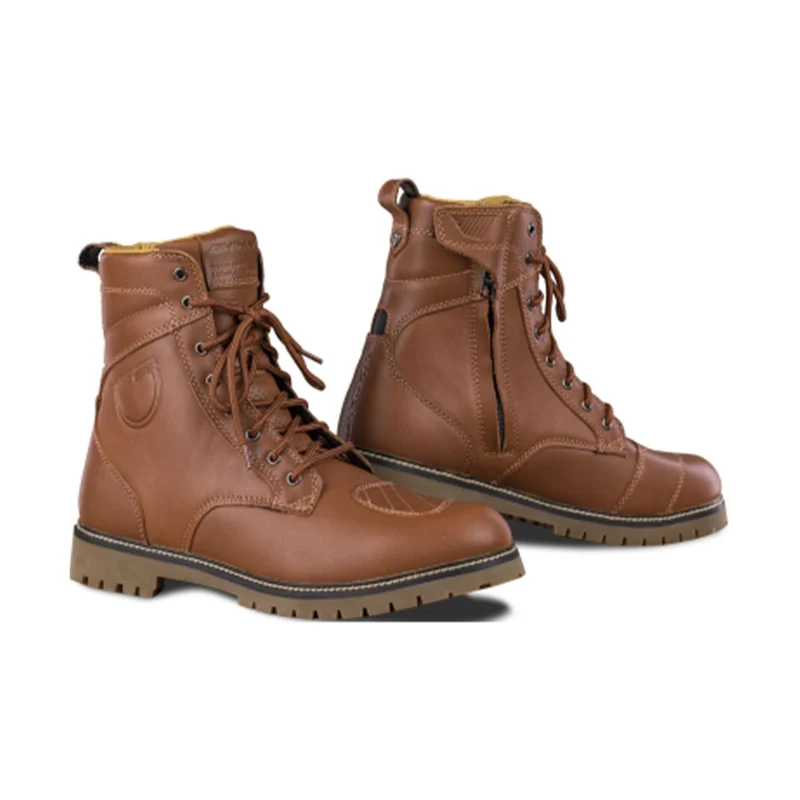 SHIMA THOMSON BOTAS DE MOTO HOMBRE MARRON
