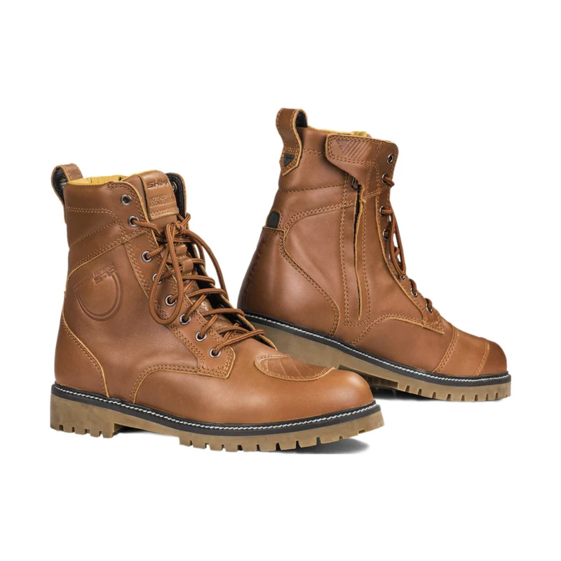 SHIMA THOMSON BOTAS DE MOTO MUJER MARRON