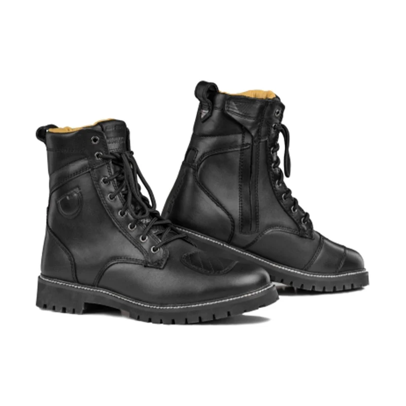 SHIMA THOMSON MUJER BOTAS DE MOTO NEGRO