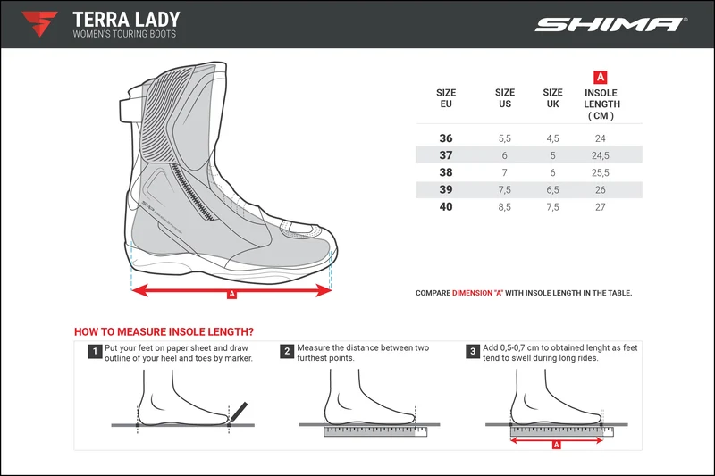 SHIMA SX-6 BOTAS DE MOTO HOMBRE NEGRO