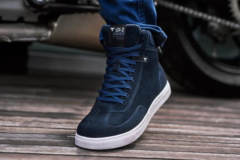 SHIMA SX-2 EVO BOTAS DE MOTO HOMBRE AZUL