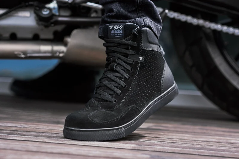 SHIMA SX-2 EVO BOTAS DE MOTO HOMBRE NEGRO