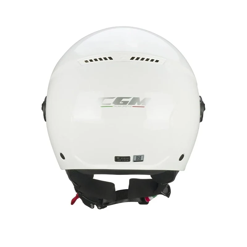 CGM 167A FLO MONO Moto Casco Abierto Blanco