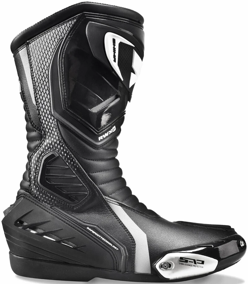 SHIMA RWX-6 BOTAS DE MOTO MUJER NEGRO