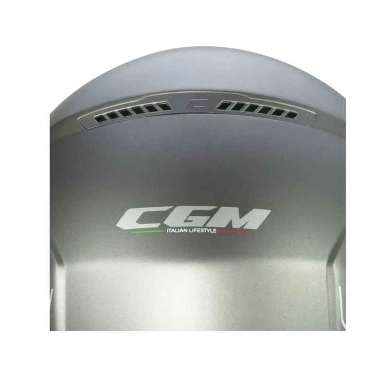 CGM 167A FLO MONO Abierto Scooter Casco Satén Antracita Largo
