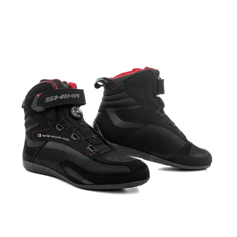 SHIMA EXO VENTED BOTAS DE MOTO HOMBRE NEGRO
