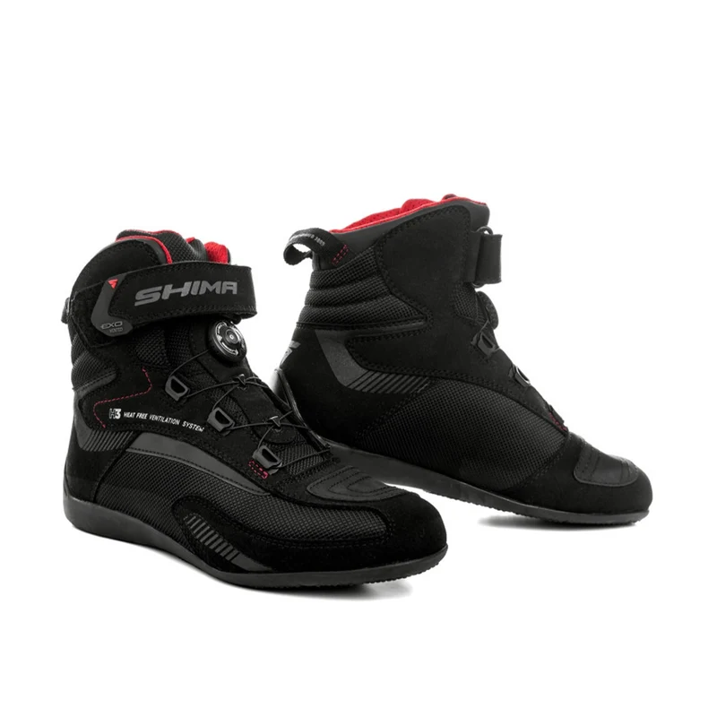 SHIMA EXO VENTED BOTAS DE MOTO MUJER NEGRO