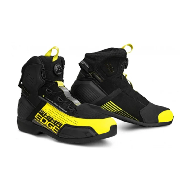SHIMA EDGE WP BOTAS DE MOTO FLUO