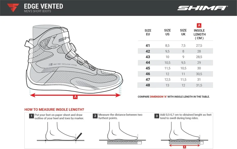 SHIMA EDGE WP BOTAS DE MOTO FLUO