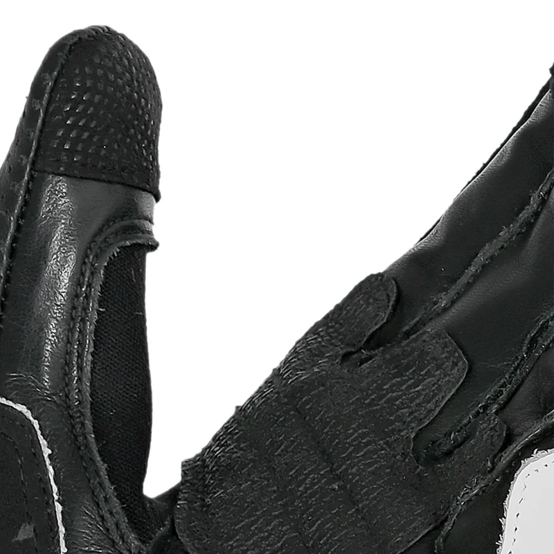 BELA LEMOX GUANTES DE MOTO CARRERAS HOMBRE NEGRO BLANCO