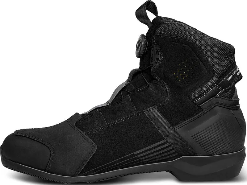 SHIMA EDGE WP BOTAS DE MOTO NEGRO