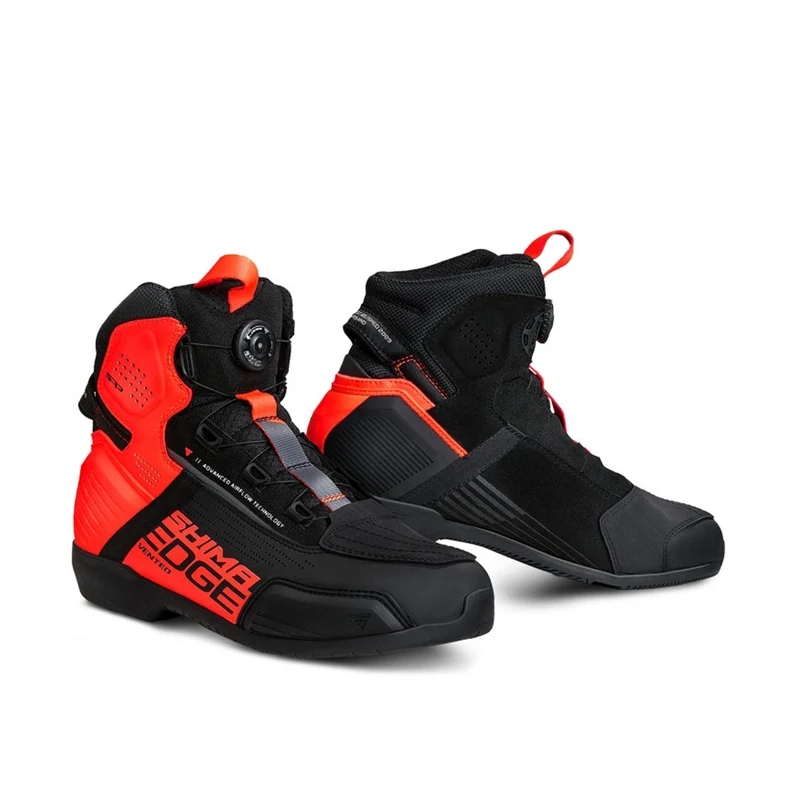 SHIMA EDGE VENTED BOTAS DE MOTO ROJO