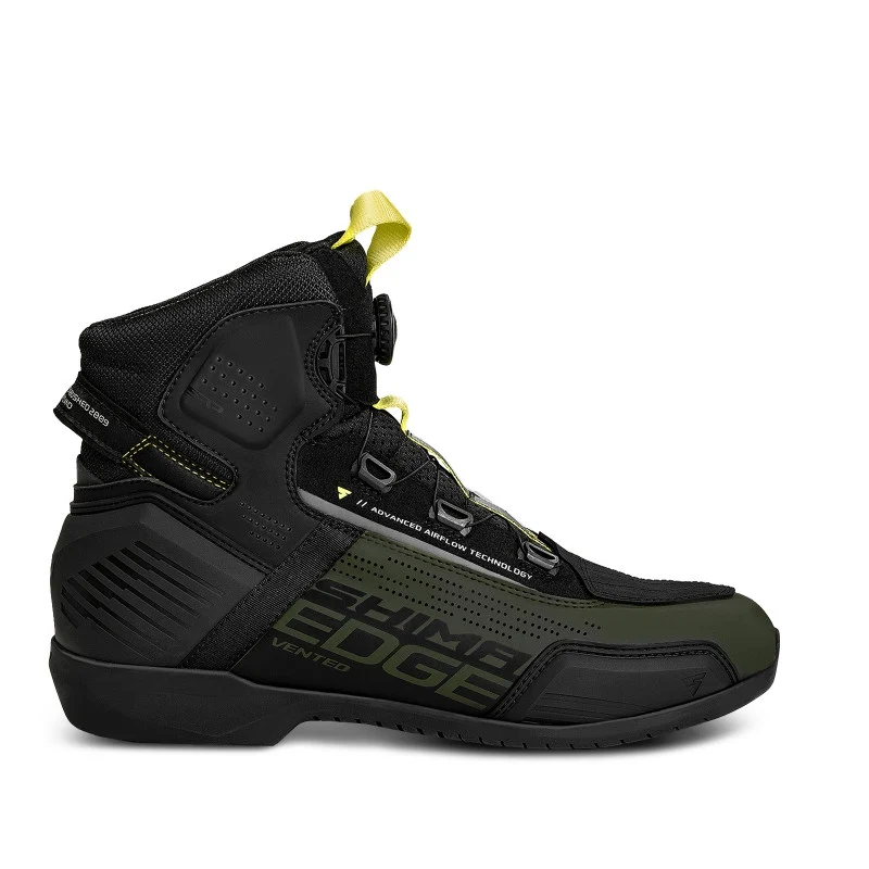 SHIMA EDGE VENTED BOTAS DE MOTO CAQUI