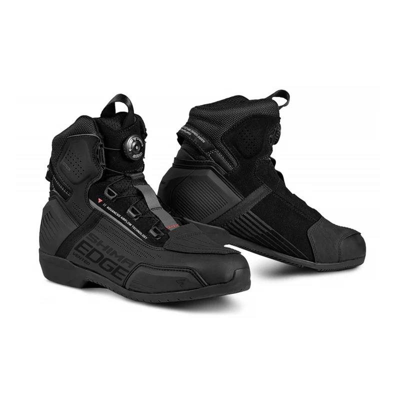 SHIMA EDGE VENTED BOTAS DE MOTO NEGRO