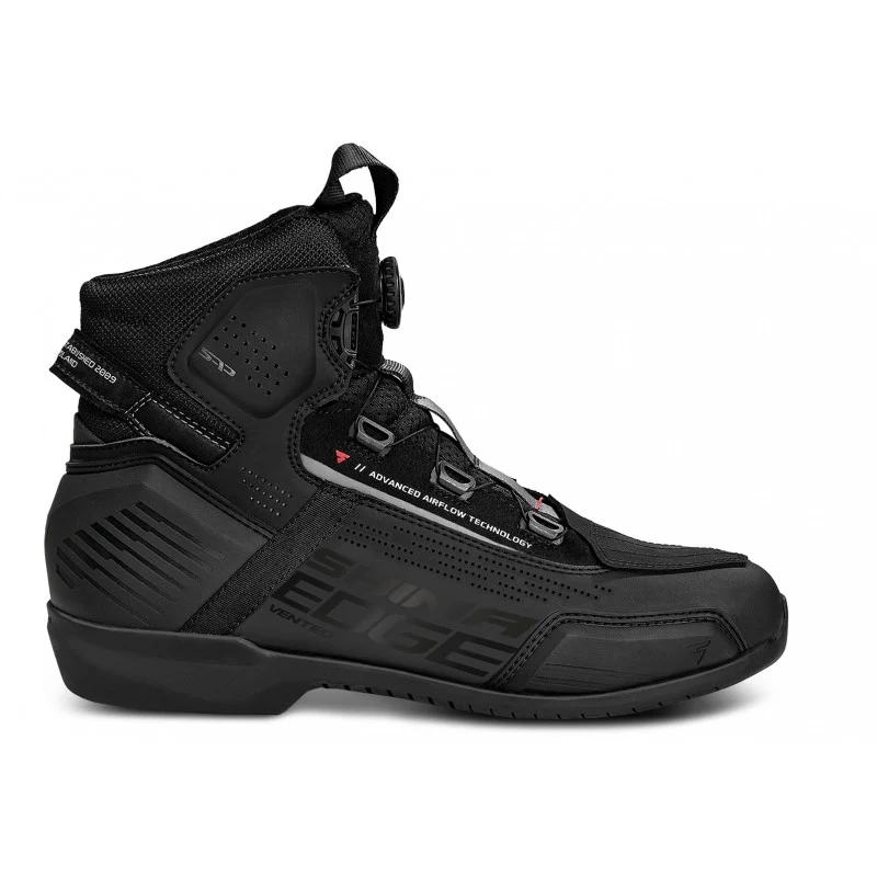 SHIMA EDGE VENTED BOTAS DE MOTO NEGRO