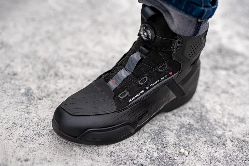 SHIMA EDGE VENTED BOTAS DE MOTO NEGRO