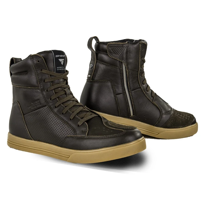 SHIMA BLAKE URBAN BOTAS DE MOTO MARRON